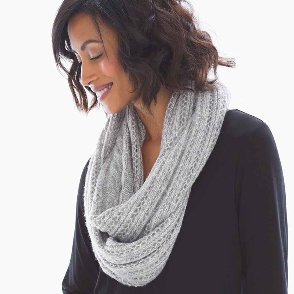 Soma Cable Knit Infinity Scarf - New With Tags